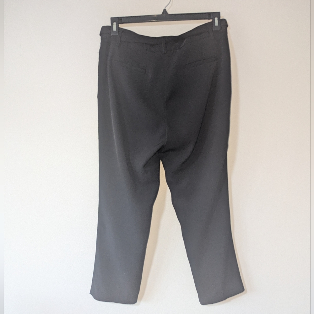 10 Rachel Zoe Black Tie Waist Skinny Career Dress Pants - Picture 2 of 4